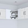 vidaXL Armoire de cuisine avec stockage Kalmar Blanc 57 x 57 x 40 cm