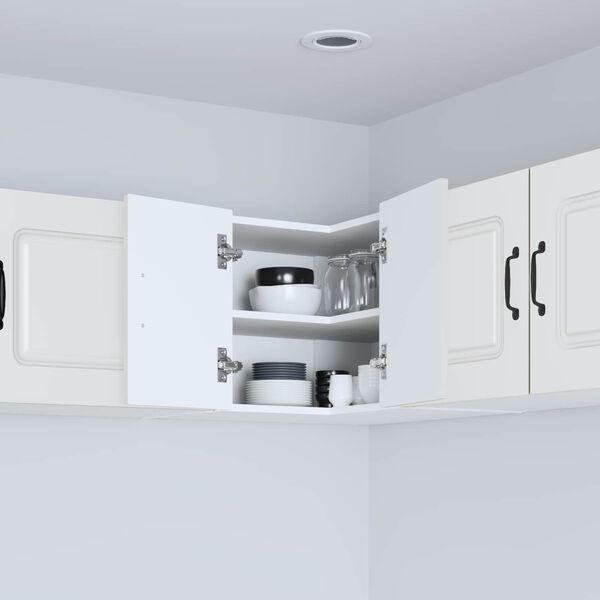 vidaXL Armoire de cuisine avec stockage Kalmar Blanc 57 x 57 x 40 cm