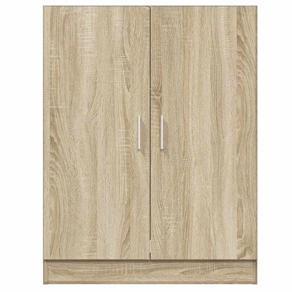 vidaXL Meuble pour machine &agrave; laver Ch&ecirc;ne sonoma 71x71,5x91,5 cm