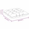 vidaXL Coussins de si&egrave;ge 4 pcs Bleu 40 x 40 x 6 cm tissu