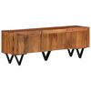 vidaXL Meuble TV 140x30x46 cm Bois massif de manguier