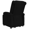 vidaXL Fauteuil de massage Noir Tissu