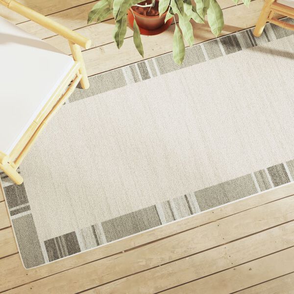vidaXL Tapis int&eacute;rieur ext&eacute;rieur &agrave; poils courts 80x300 cm antid&eacute;rapant