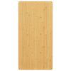 vidaXL Dessus de table 40x80x2,5 cm bambou