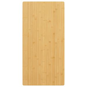 vidaXL Dessus de table 40x80x2,5 cm bambou