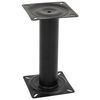 vidaXL Pi&eacute;destal de si&egrave;ge de bateau noir 33 cm acier