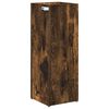 vidaXL Porte-parapluie Ch&ecirc;ne fum&eacute; 20 x 20 x 55,5 cm Bois d'ing&eacute;nierie