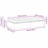 vidaXL Cadre de lit d'angle avec matelas Autre 2 pcs Vert Velours
