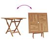 vidaXL Ensemble de salle &agrave; manger pour jardin 3 pcs Marron