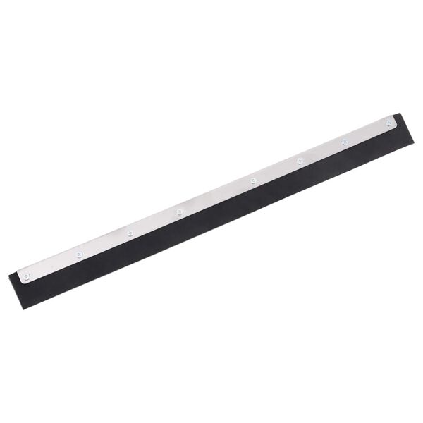 vidaXL T&ecirc;tes de raclette de sol 5 pcs 55x2x5 cm acier et caoutchouc