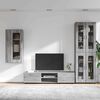 vidaXL Ensemble meuble TV FLORIN Gris Sonoma Bois d'ing&eacute;nierie