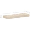 vidaXL Coussins de plancher de palette lot de 7 Beige Coton
