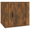 vidaXL Tables de chevet 2 pcs Ch&ecirc;ne fum&eacute; 50x39x47 cm