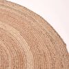 LABEL51 Tapis Jute Rond 150 cm Naturel