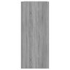 vidaXL Biblioth&egrave;que/S&eacute;parateur de pi&egrave;ce Sonoma gris 40x30x72 cm