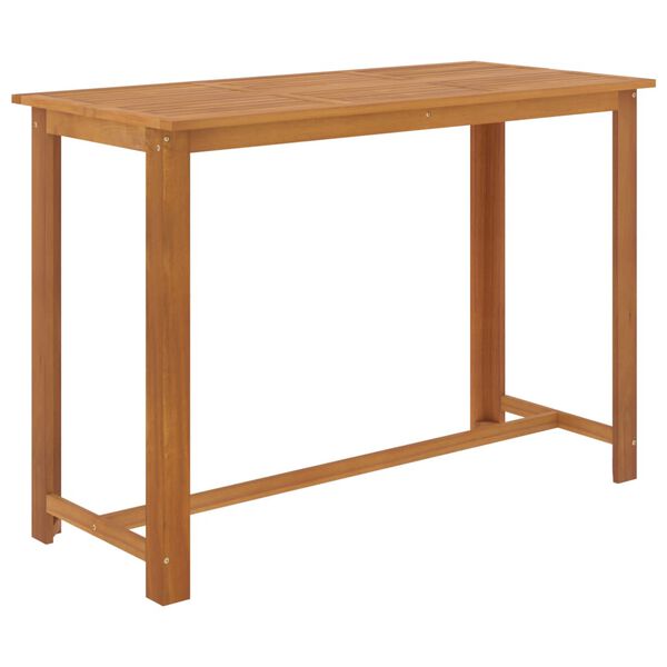 vidaXL Ensemble de bar de jardin 9 pcs Gris