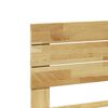 vidaXL Cadre de lit avec t&ecirc;te de lit sans matelas 120x190 cm