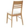 vidaXL Chaises de salle &agrave; manger 2 pcs Naturel 43 x 54 x 89 cm