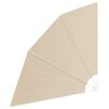 vidaXL &Eacute;cran de confidentialit&eacute; pour balcon Beige 140 x 140 cm