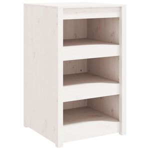 vidaXL Armoire de cuisine d'ext&eacute;rieur blanc bois de pin massif
