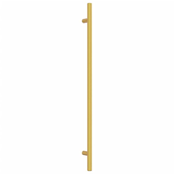 vidaXL Poign&eacute;es d'armoire 10 pcs dor&eacute; 320 mm acier inoxydable