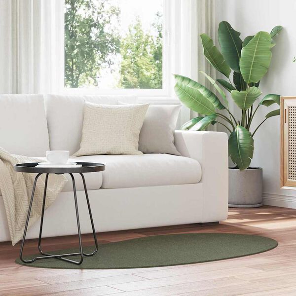 vidaXL Tapis de surface HUARTE Vert for&ecirc;t 80 x 150 cm Polyester