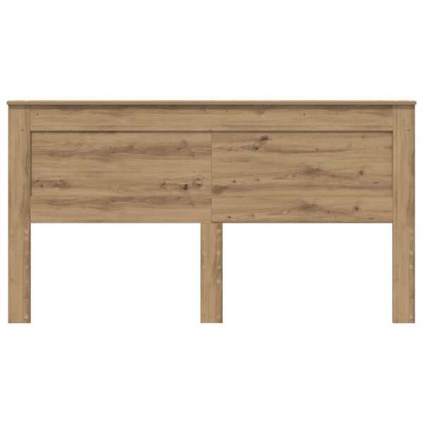vidaXL T&ecirc;te de lit Ch&ecirc;ne artisanal 180 cm Bois d'ing&eacute;nierie