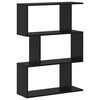 vidaXL Biblioth&egrave;que Ch&ecirc;ne noir 70 x 24 x 97 cm Bois d'ing&eacute;nierie