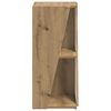 vidaXL &Eacute;tag&egrave;re lat&eacute;rale Ch&ecirc;ne artisanal 33 x 32 x 70,5 cm