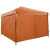 vidaXL Tente à auvent pop-up Orange 300 x 300 cm tissu
