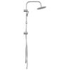 vidaXL Syst&egrave;me de Douche Argent&eacute; 47 x 20 x 95 cm Acier inoxydable