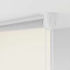 vidaXL Store enrouleur occultant 144,4 x 230 cm, largeur du tissu 140 cm, blanc cass&eacute;