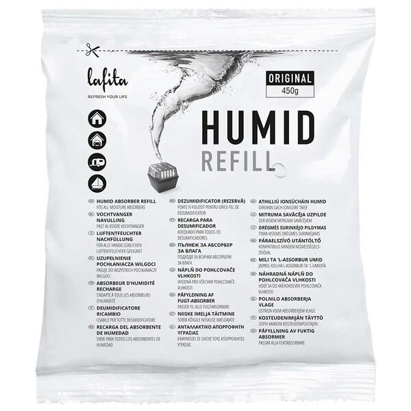 Lafita Recharges pour absorbeur d'humidit&eacute; 12 pcs 450 g