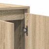 vidaXL Buffet Ch&ecirc;ne sonoma 120 x 41 x 75 cm Bois d'ing&eacute;nierie
