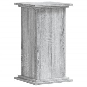 vidaXL Support pour plantes sonoma gris 33x33x60 cm bois d'ing&eacute;nierie