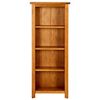vidaXL Biblioth&egrave;que &agrave; 4 niveaux 45x22x110 cm Bois de ch&ecirc;ne massif