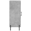 vidaXL Buffet Gris b&eacute;ton 34,5x34x90 cm Bois d'ing&eacute;nierie