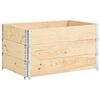 vidaXL Jardini&egrave;res sur&eacute;lev&eacute;es 3 pcs 50x100 cm Bois de pin solide