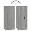 vidaXL Ensemble de meubles TV 5 pcs Sonoma gris Bois d'ingénierie