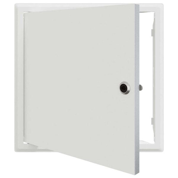 vidaXL Panneau d'Acc&egrave;s Blanc 33 x 33 x 3 cm Acier