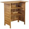 vidaXL Ensemble de bar de jardin 5 pcs Bois d'acacia solide