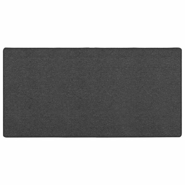 vidaXL Tapis Couloir Gris fonc&eacute; 100 x 200 cm 100% Polypropyl&egrave;ne