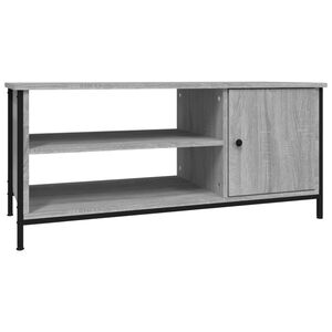 vidaXL Meuble TV sonoma gris 100x40x45 cm bois d'ing&eacute;nierie
