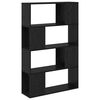 vidaXL Ensemble meuble TV 80 x 24 x 125 cm Noir Bois d'ing&eacute;nierie