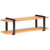 vidaXL Meuble TV 130x40x40 cm Bois d'acacia solide