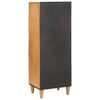 vidaXL Haut Armoire avec &eacute;tag&egrave;re Marron clair 40 x 33 x 110 cm