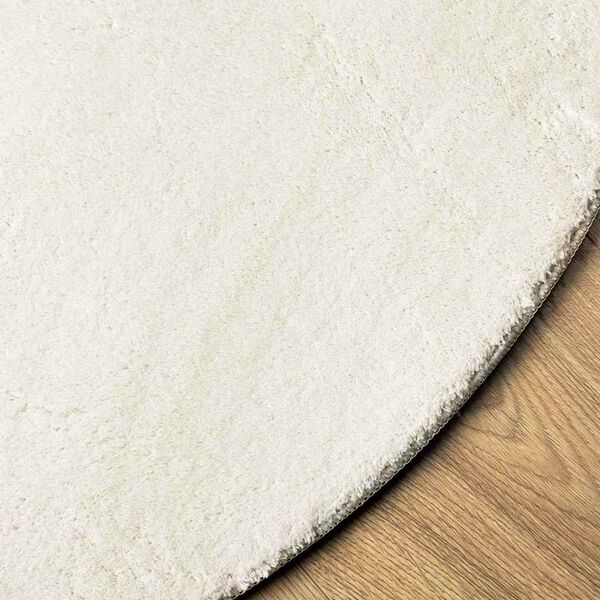 vidaXL Tapis de surface HUARTE Cr&egrave;me 140 x 200 cm Polyester