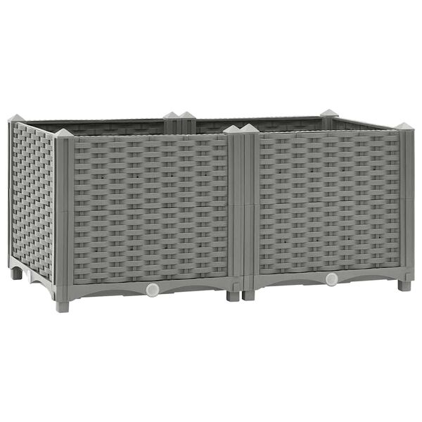 vidaXL Lit sur&eacute;lev&eacute; 80x40x38 cm Polypropyl&egrave;ne