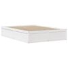 vidaXL Cadre de lit sans matelas blanc 120x200 cm bois de pin massif