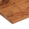 vidaXL Dessus de table 70x40x2,5 cm rectangulaire bois massif d'acacia